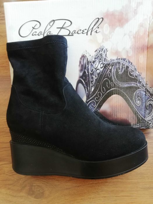 Велурени боти Paolo Bocelli
