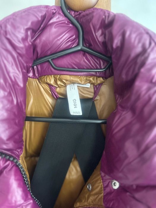 Зимно яке, цвят малина,  Mango