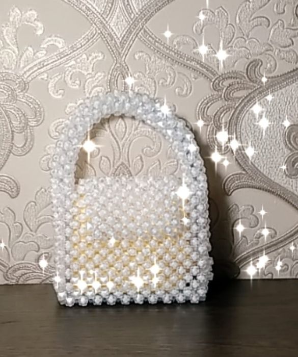 Сумочка из бисера, ручная работа