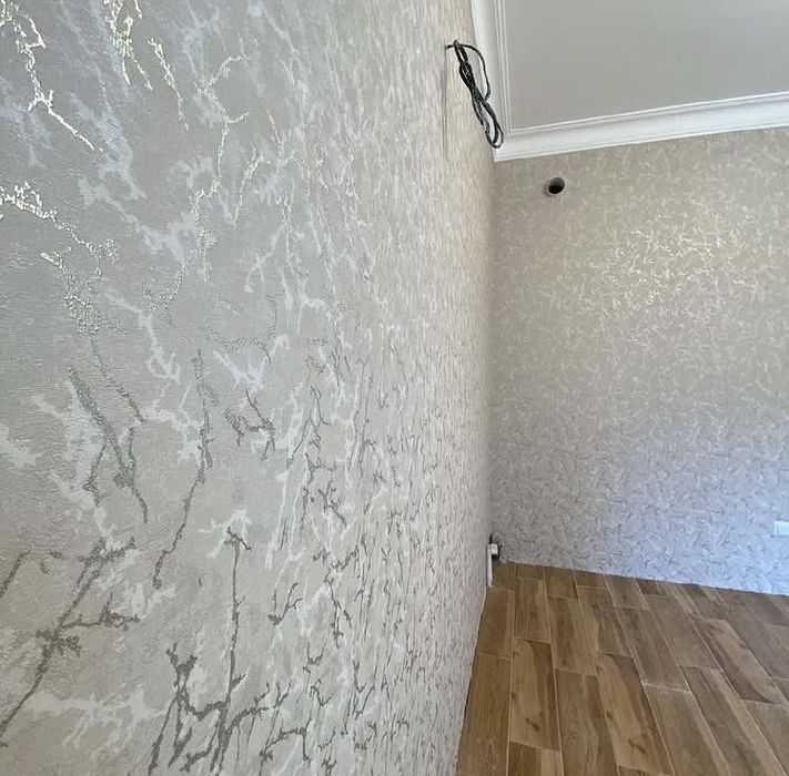 Поклейка обоев