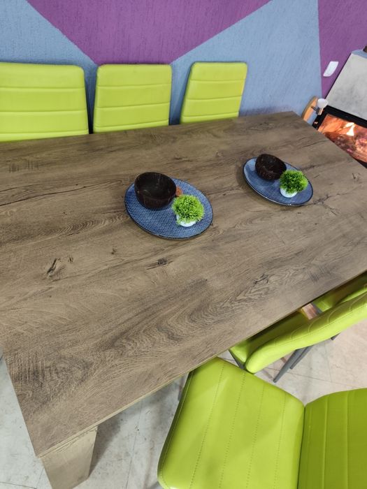 Маса и 6 стола комплект