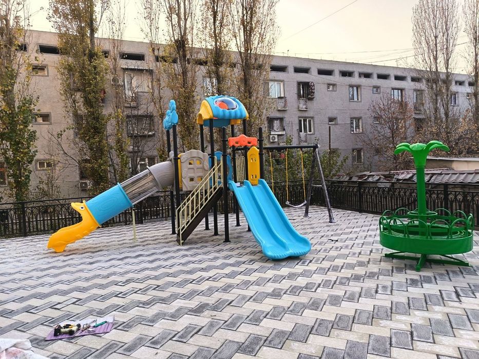 Аттракцион болалар майдончаси учун