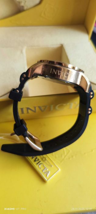 Мужскиие часы Invicta 6981 Pro Diver Quartz 48 мм Gold б/у..