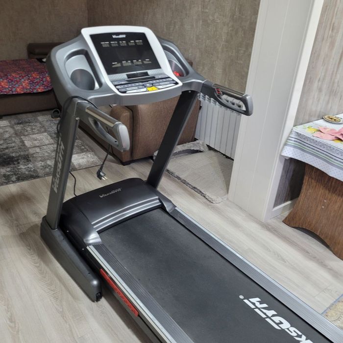 Беговая дорожка. Профессиональная, поднимет самых тяжёлых.