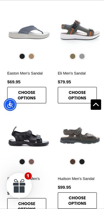 Сандалии Propet и Florsheim
