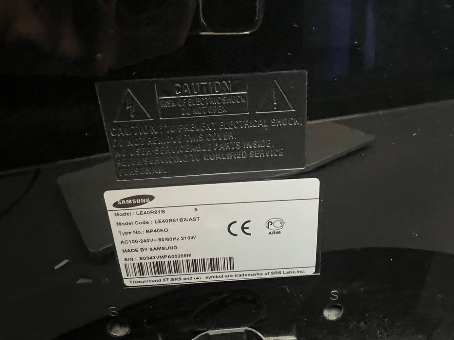 Телевизор Samsung 40 дюймов рабочий