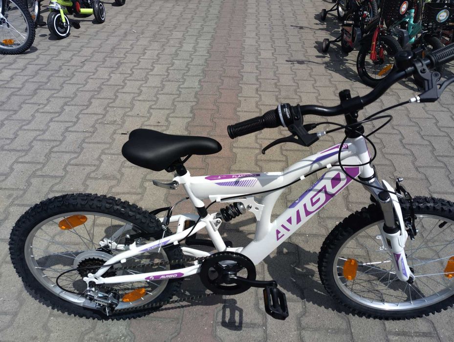 SPRINT Велосипед 20" AVIGO Flamingo бял