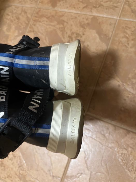 Оригинални обувки Balmain high-top strap