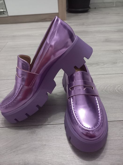 Mocasini mov,mărime 37