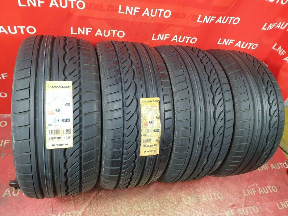 anvelope de vara - 275/45/18 - dunlop - noi - dot 2014 !