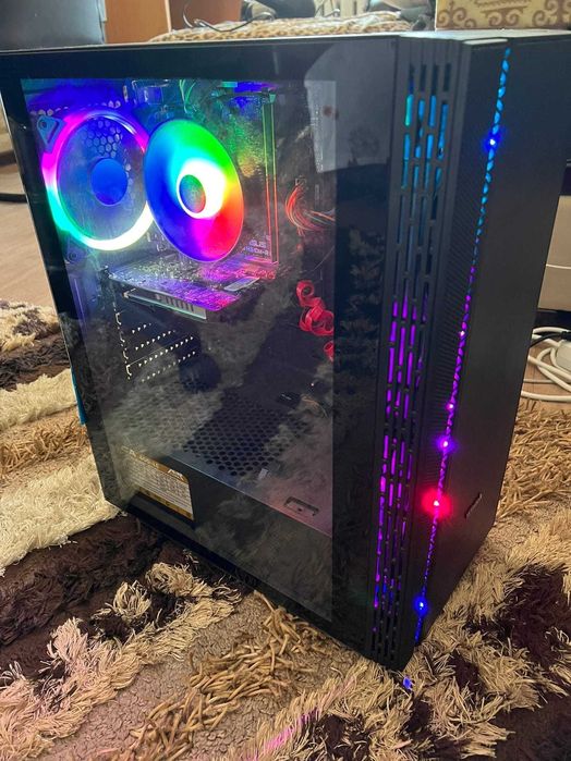 компьютер Core i5 9400F/GTX 1050 Ti/HDD+SSD+наушники,клава,мышьHyperx