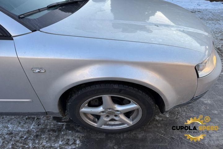 Aripa fata dreapta culoare GRI LY7W Audi A4 B6 [2000 - 2005]