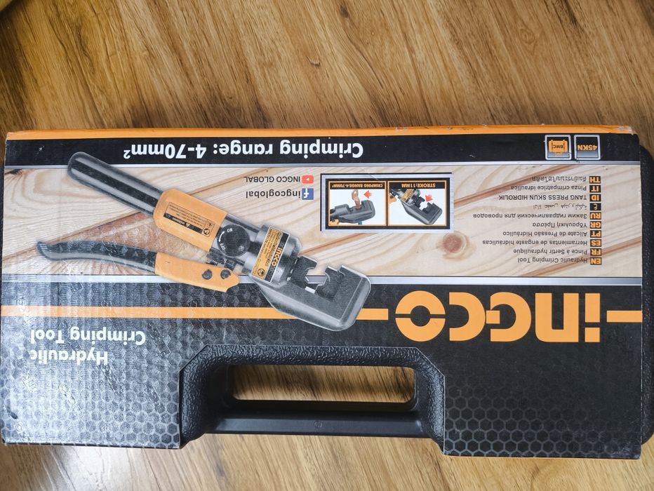 Продам INC-CO ЗАЖИМ Гидравлический для Проводов. Сечение от4 мм до 70