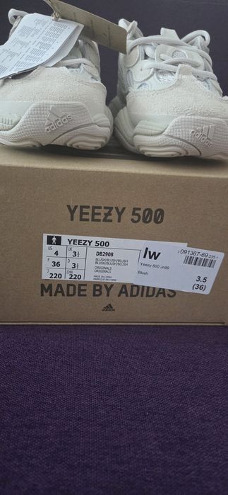 Adidasi yeezy 500,originali,mar 36,noi cu eticheta