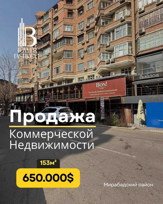 Нежилое помещение 153м2. Ор-р: Ул.Чехова, Бон кафе