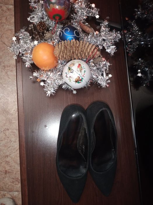 Туфли кожаные 38-39 р