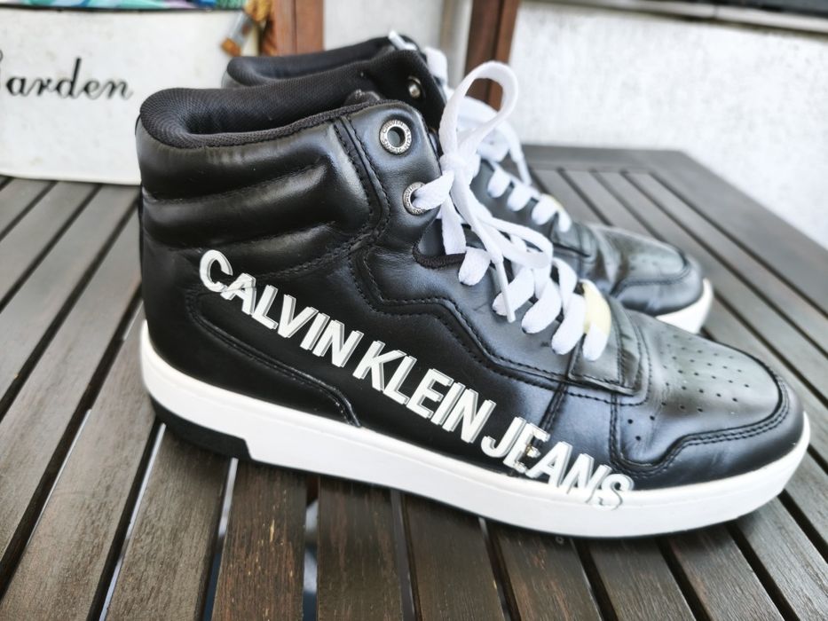 Calvin Klein, кецове естествена кожа, номер 39
