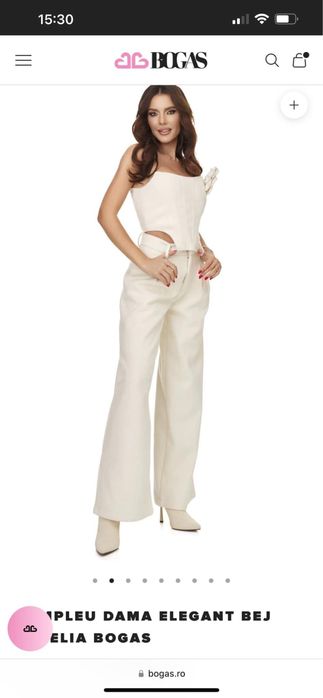 Compleu alb bogas de iarna