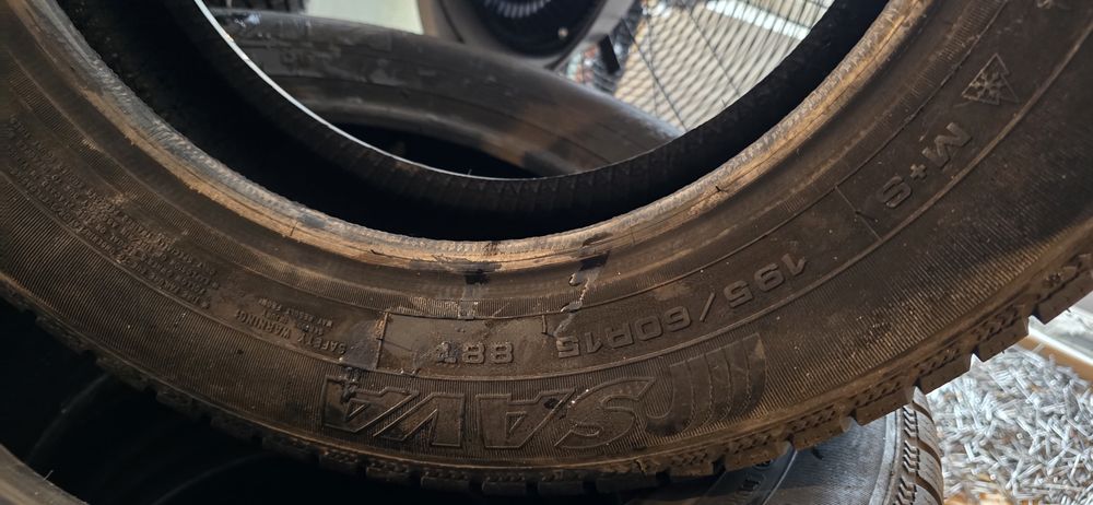 195 60 15 / 195/60R15 Sava, set 4 buc, IARNA