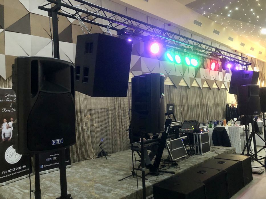 De închiriat boxe lumini sisteme sunet, sonorizare pentru formatii /dj