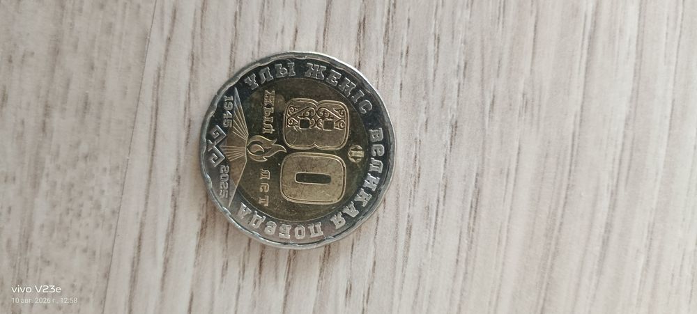 Юбилейные монеты тенге