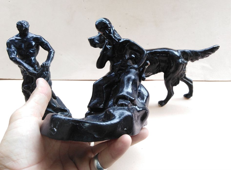 Статуэтки силуминовые.