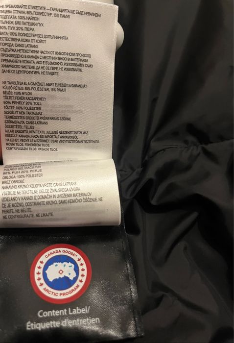 Пуховик CANADA GOOSE  original