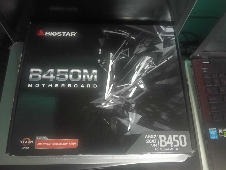 kit amd ryzen 5700 + placa baza biostar b450