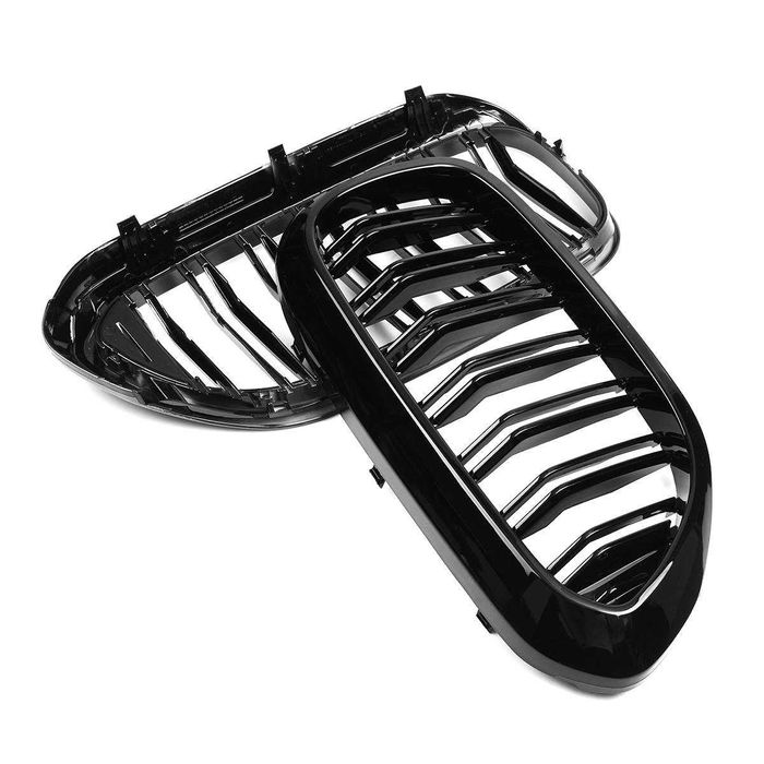 Grile Nari Duble M BMW Seria 5 G30 G31 G38 Negru Lucios, Grila Dubla