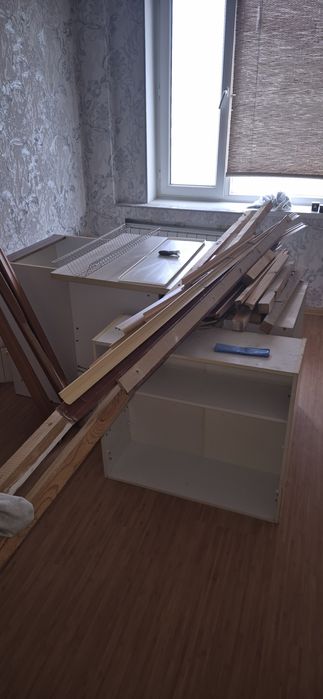 Двери б/у мебель частично