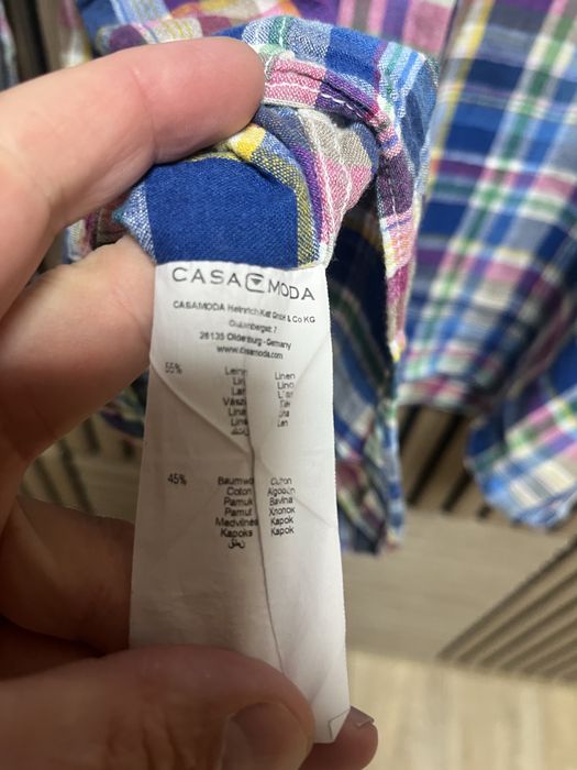 Casa Moda ITALY - 55% Лен размер 2ХЛ / Оригинал