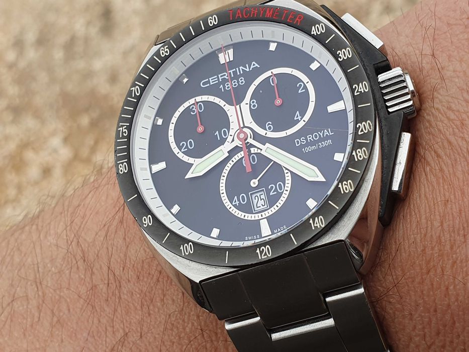 Certina "DS ROYAL" SWISS MADE Chronograph