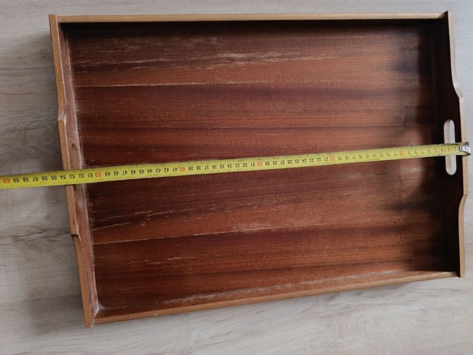 Деревянный поднос советских времён