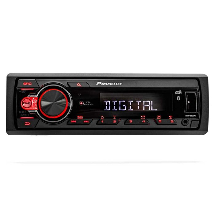 МУЗИКА Pioneer +bluetooth / хендсфри Mp3, usb, sd радио плеар