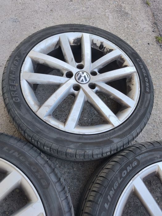 Оригинални VW Vancouver 18" джанти с летни гуми 225/45