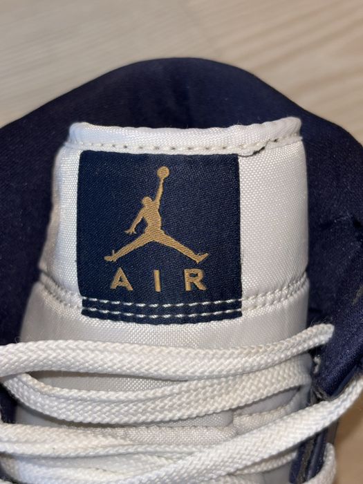 Pantofi jordan 1 high navy blue originali