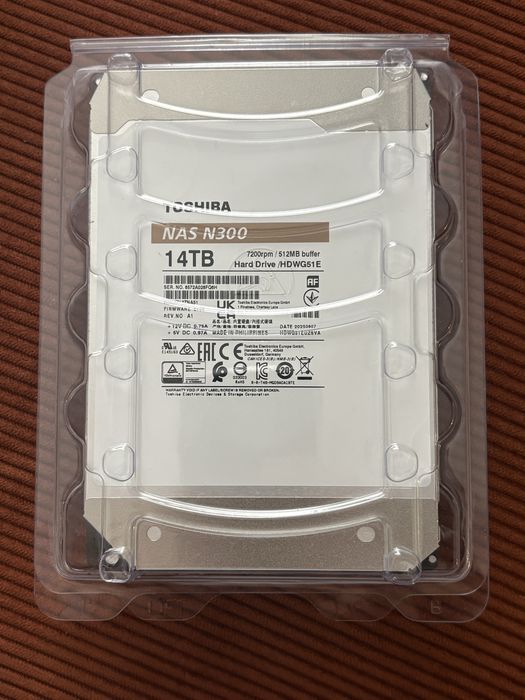 Toshiba nas n300 14tb