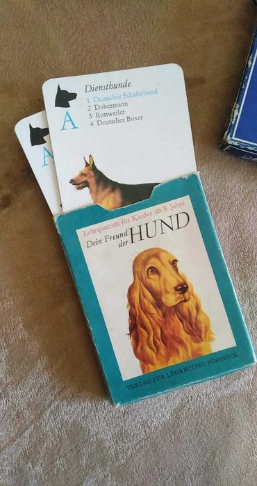 Колекционерски карти за игра, с кучета