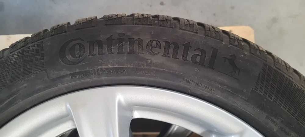 Roti complete iarna originale BMW 225-50-R17, Continental ca noi