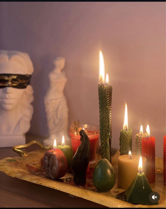 Программные свечи из пчелиного воска