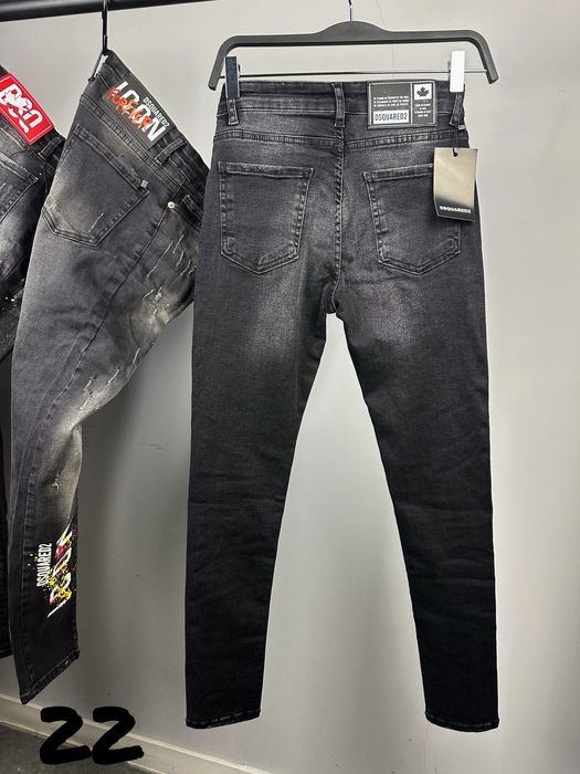 Dsquared дамски черни дънки