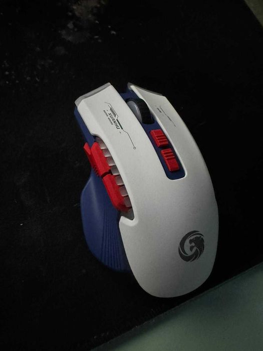 Vand Mouse Gaming Wireless Timebox 3200 DPI 4 Trepte DPI RGB LED