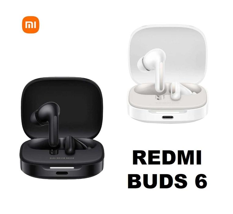 Xiaomi Redmi Buds 6 — новейшие беспроводные наушники. Есть доставка