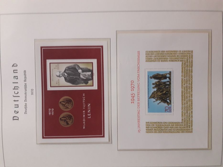 Класьори с марки,пълна колекция Германия 1957-1999,класьор с марки