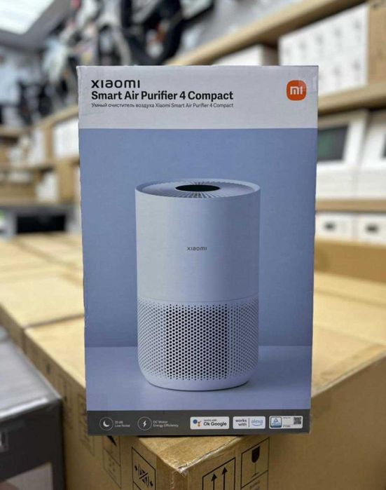Очистители Xiaomi Smart  Air Purifier 4 Compact HEPA-фильтр  new GL