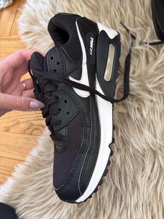 Nike air max 90 black/white, 40 размер