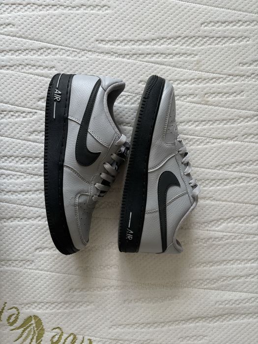 Air Force 1 low Gri cu negru