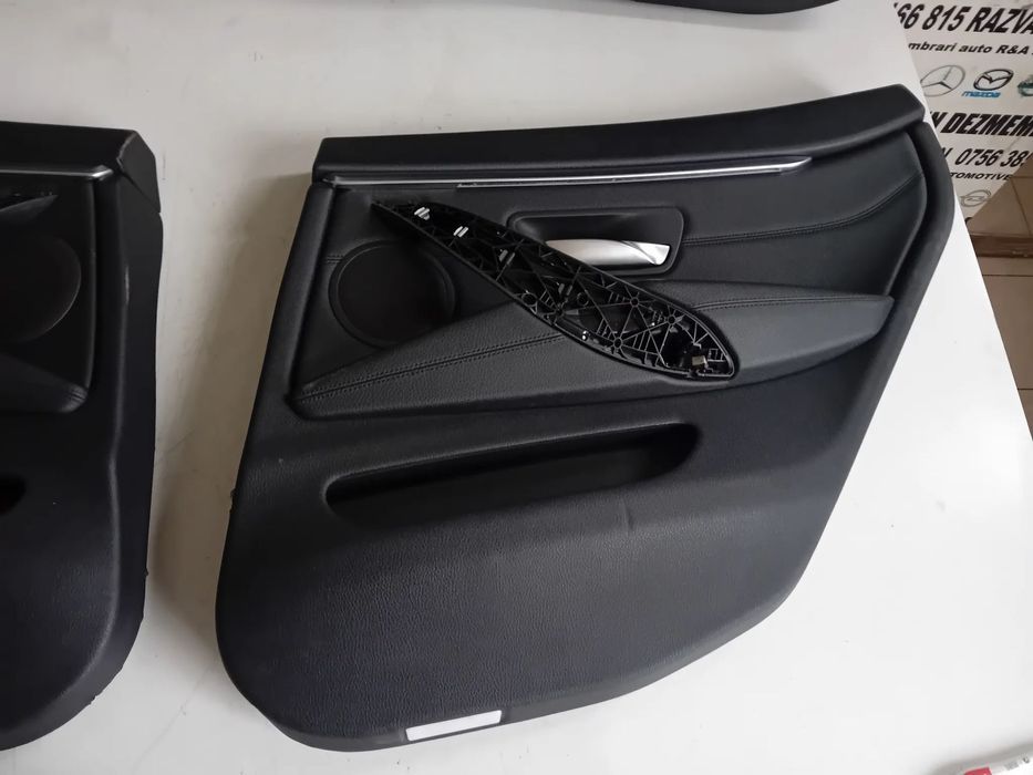 Tapiterie Fete Fata Usa Din Piele Cu Lumini Ambientale Bmw Seria 4 F36 Volan Stanga Fata Spate