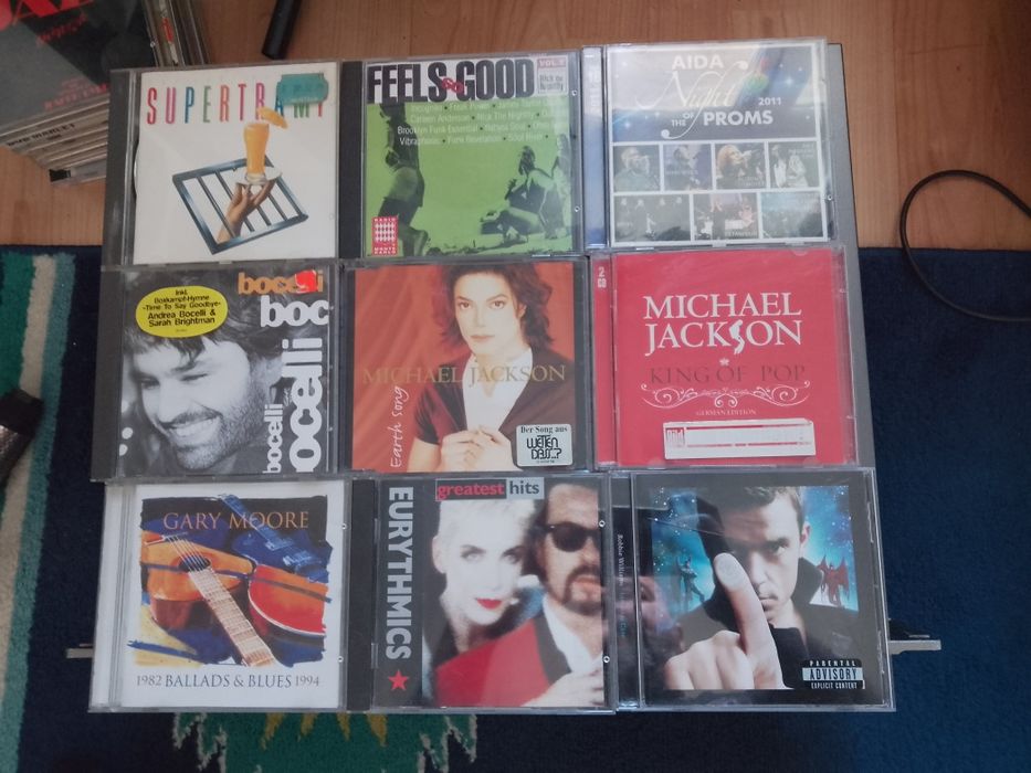 Cd urî Audio- Bee Gees, Michael Jackson, Garry Moore, Robbie Williams,