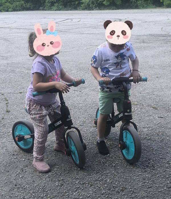 Баланс колело - Детски велосипед Max Bike с помощни колела